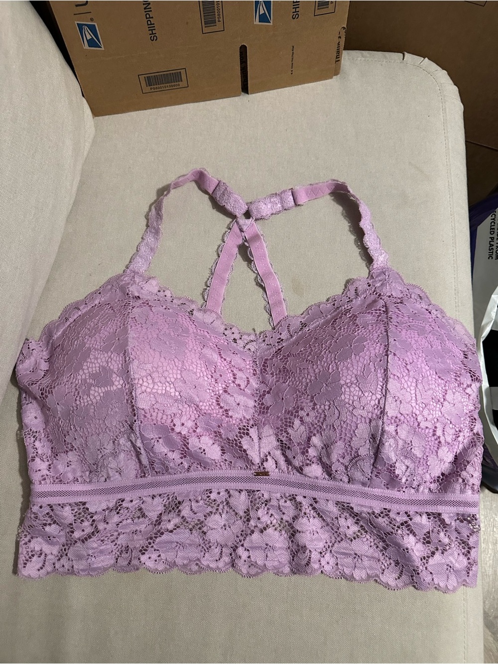 Lavender Lace Bralette